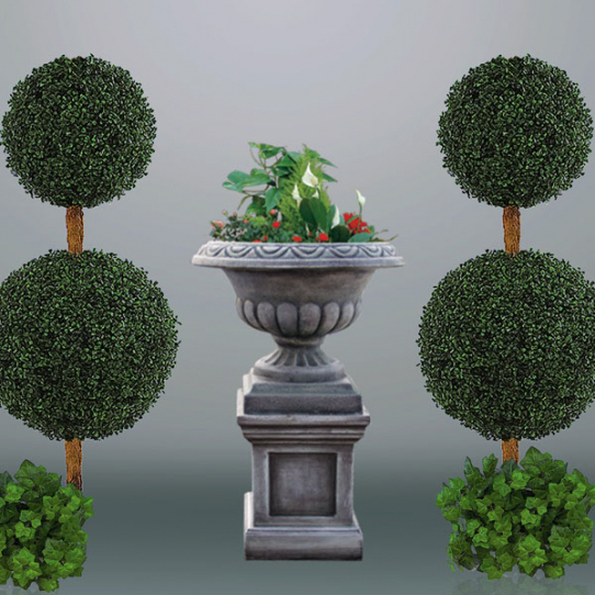 Pedestal + Flowerpot - 256