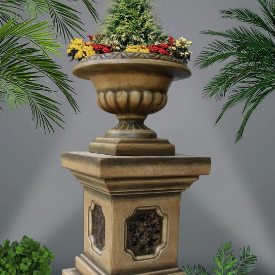Flower Pot + Pedestal - 293