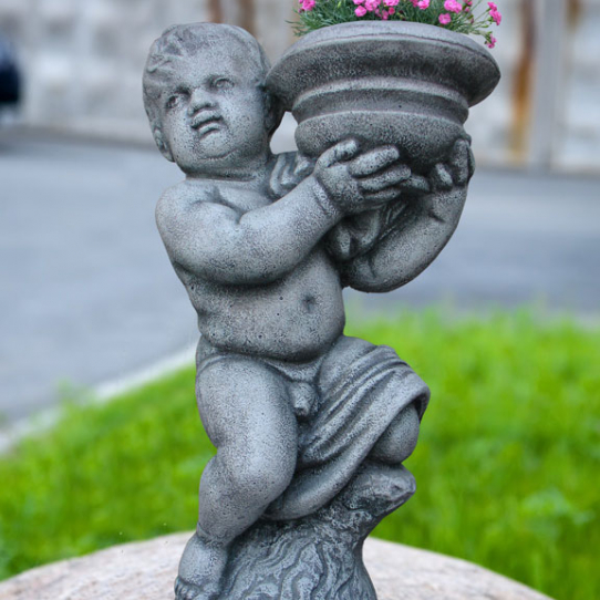 Statuette - Boy With Bowl - 297