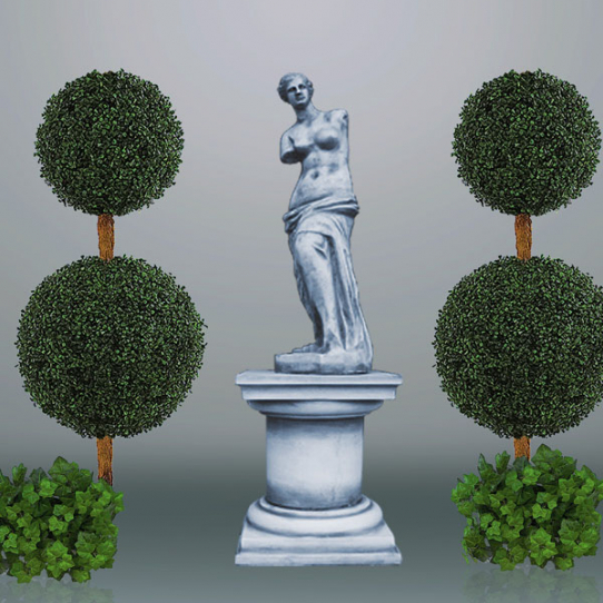 Pedestal + Statuette - 304