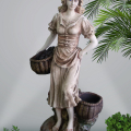 Statuette Woman With Baskets - 436