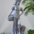 Statuette Woman With Baskets - 436