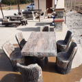 Комплект градинска маса със столове - 497